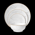 Carrera Marble Dinnerware Set little white dish