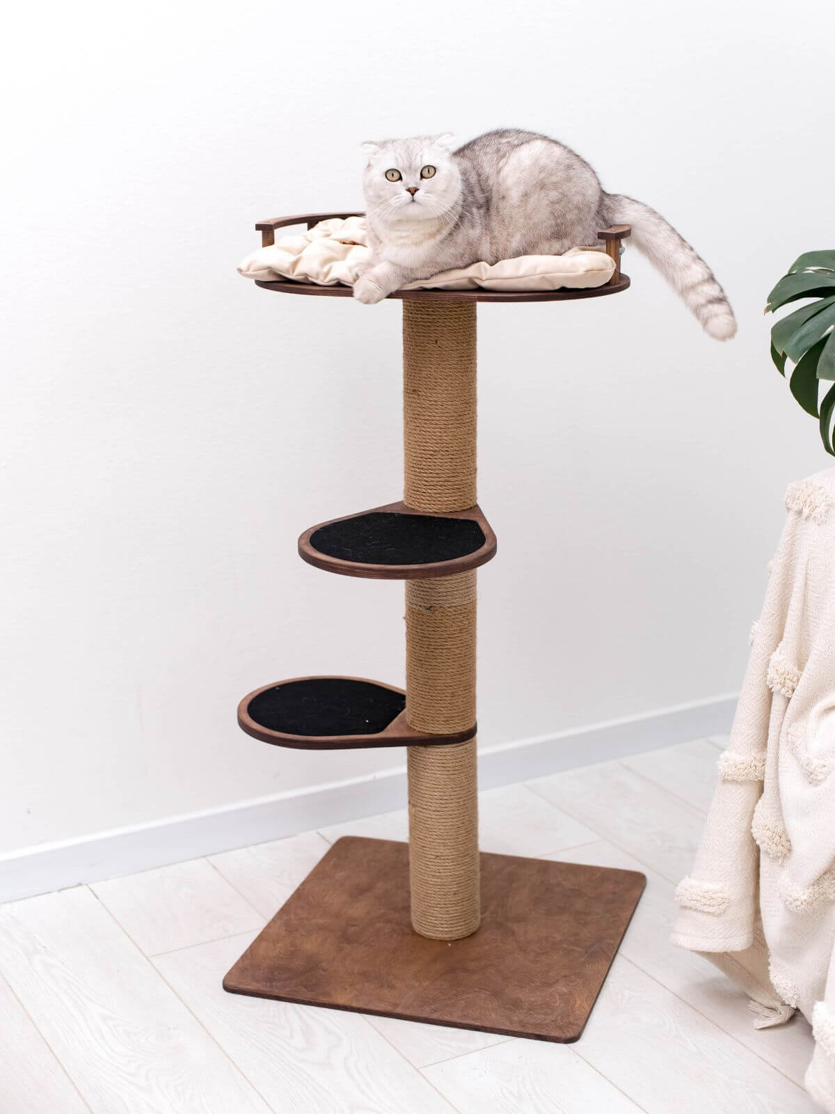 Wooden Cat Tree Enjoy The Wood