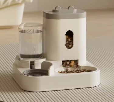 Automatic Pet Feeder Dog Basin Cat Bowl Supplies Water Dispenser Inspector Gadgets