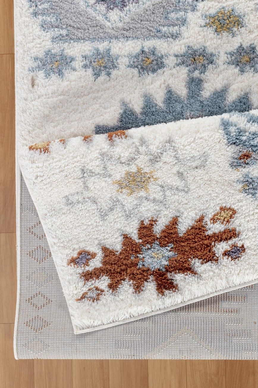 Loft Shag - 7'10" X 9'10" Shaggy Area Rug - Ivory Unique Piece Furniture