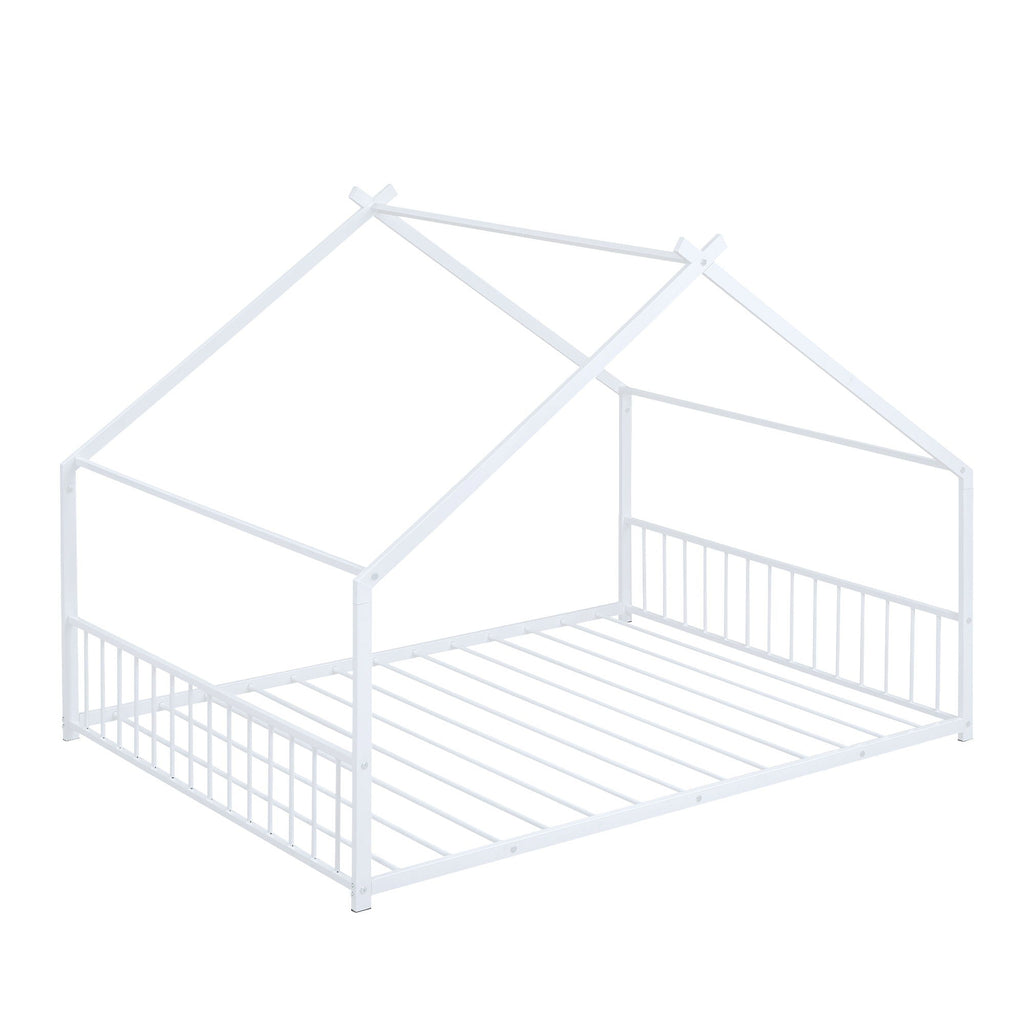 Metal House Bed Unique Piece Furniture
