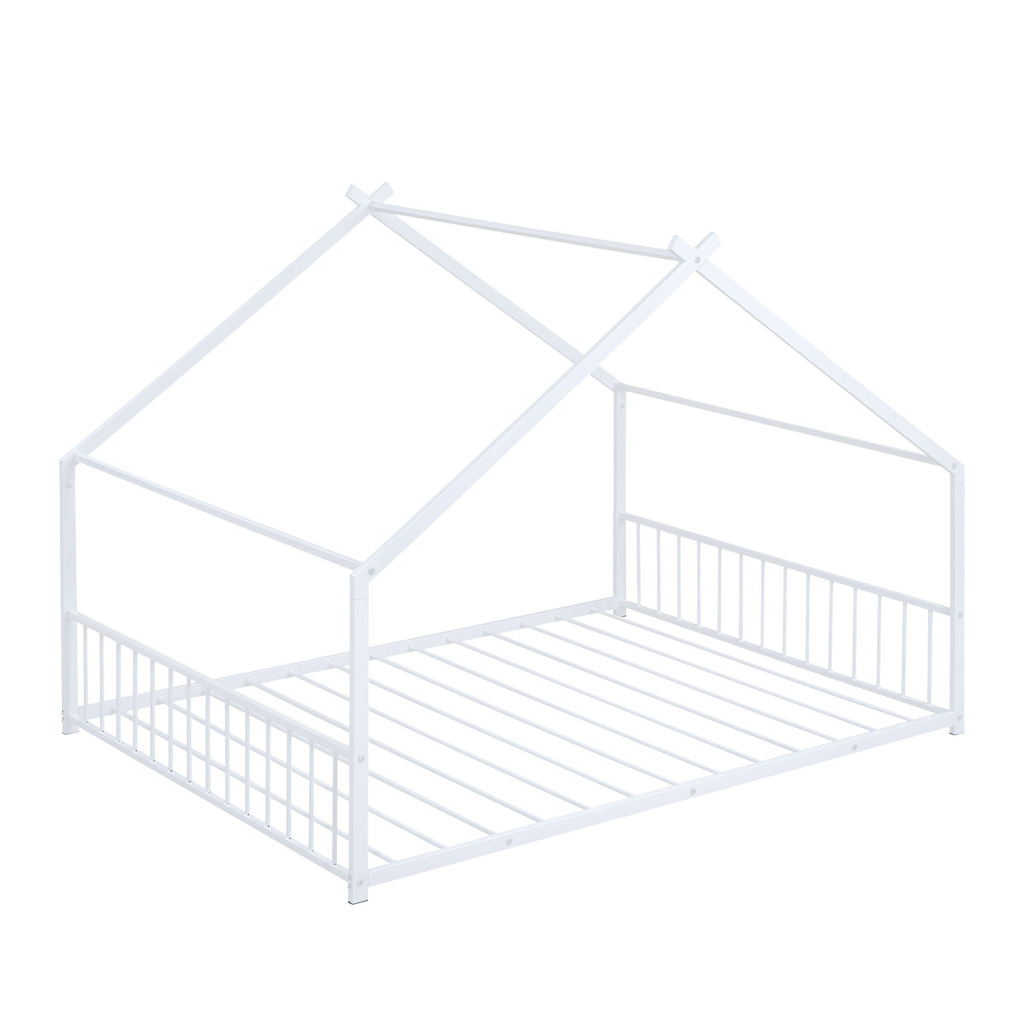 Metal House Bed Unique Piece Furniture
