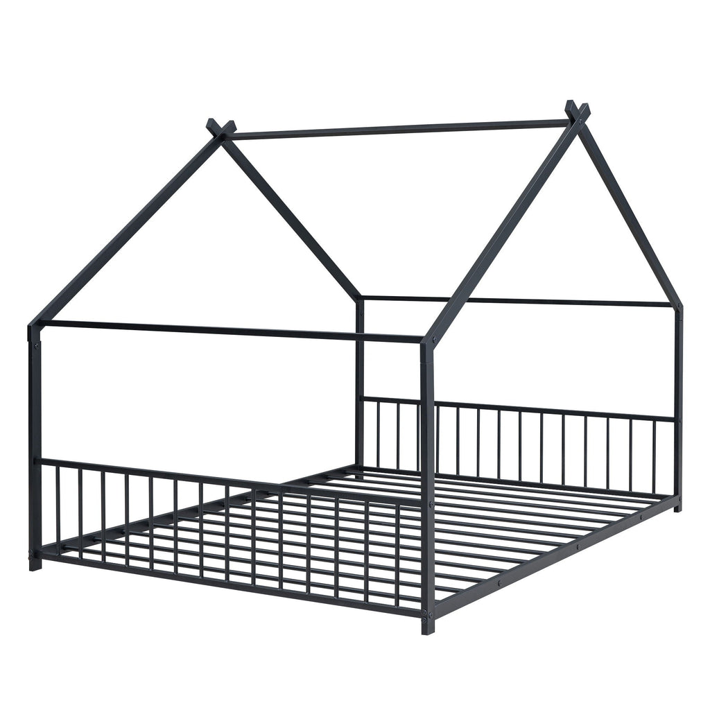 Metal House Bed Unique Piece Furniture