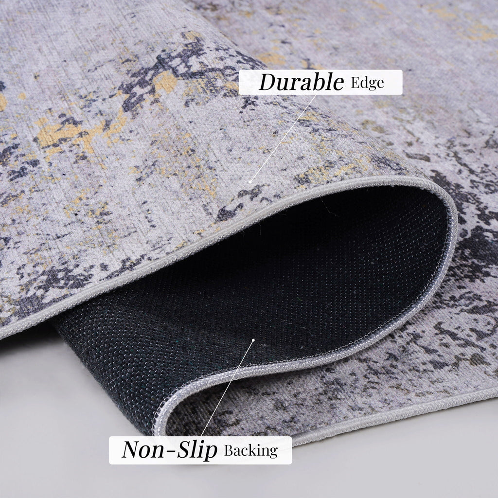 Maval - Stunning Washable Runner Rug Unique Piece Furniture