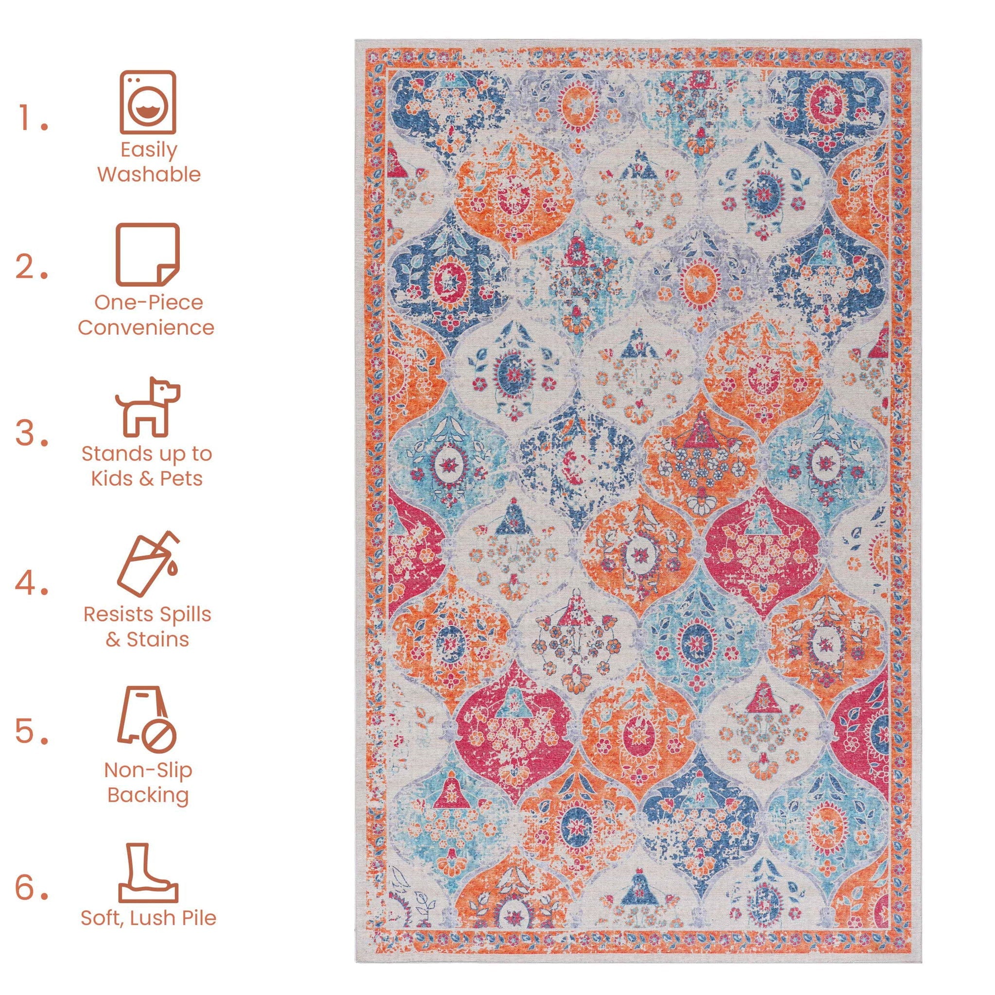 Maval - Stunning Runner Rug Unique Piece Furniture