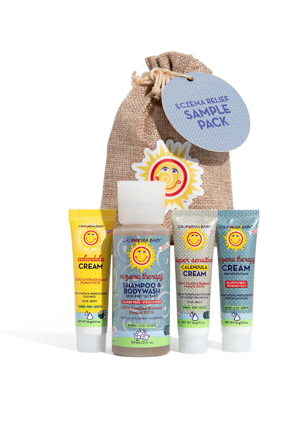 Eczema Relief Sample Pack California Baby