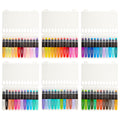 Mixed Media Gel Stick Crayons - 72 Colors KINGART