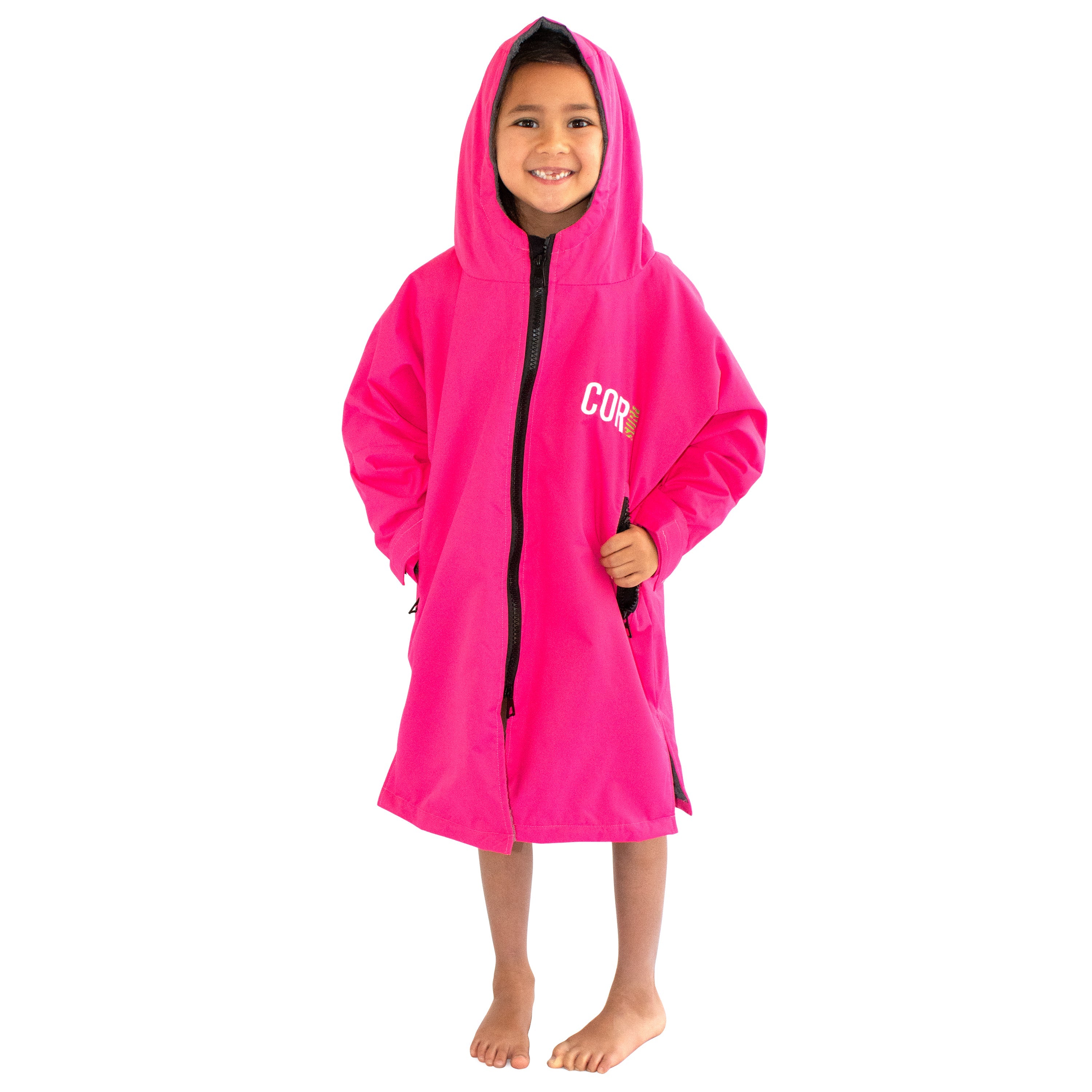 Kids Swim Parka Ages 4-8 COR Surf