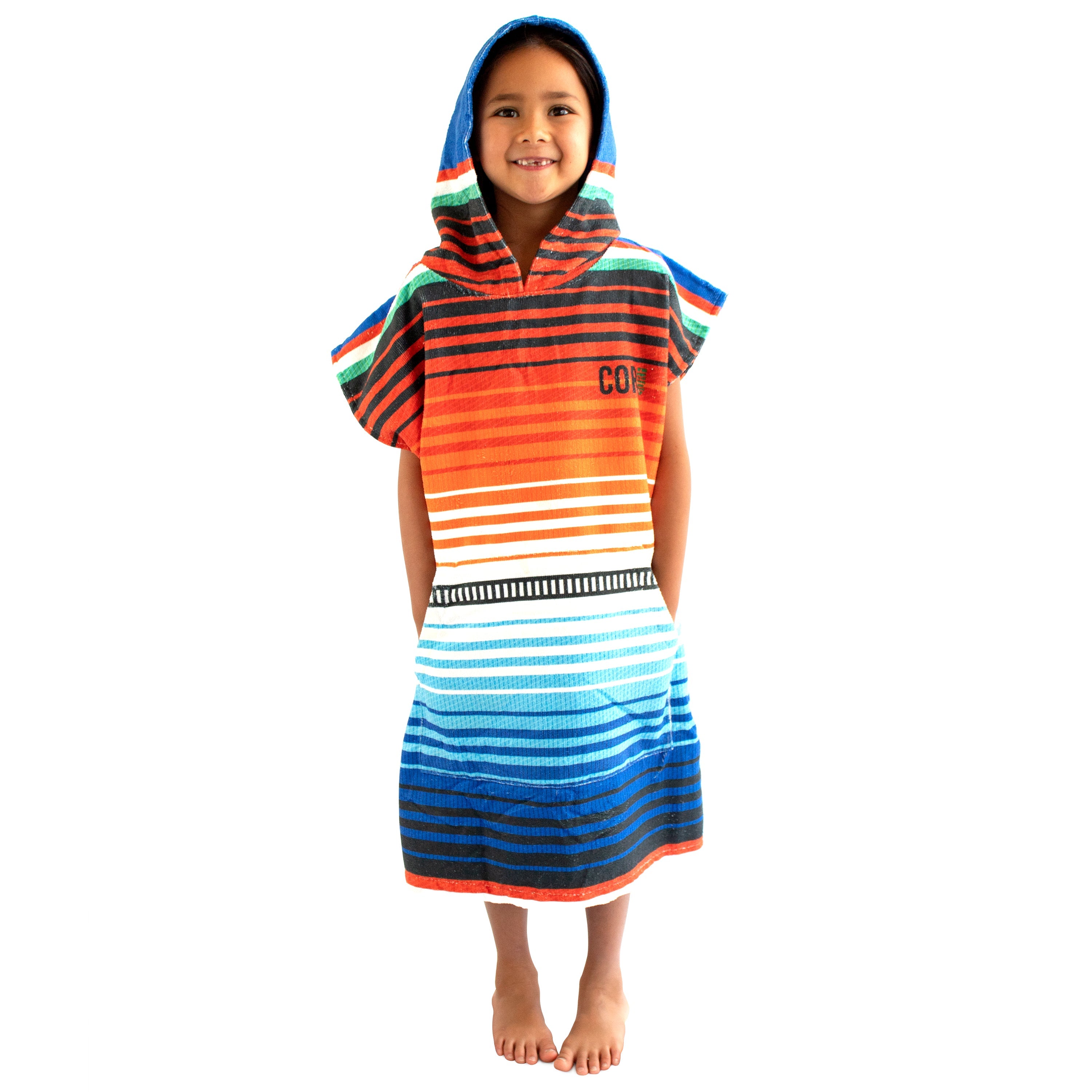 Kids Changing Towel Poncho - Sarape COR Surf