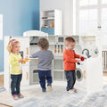 Kids Play Kitchen with Washing Machine and Ice Maker GBruno Store