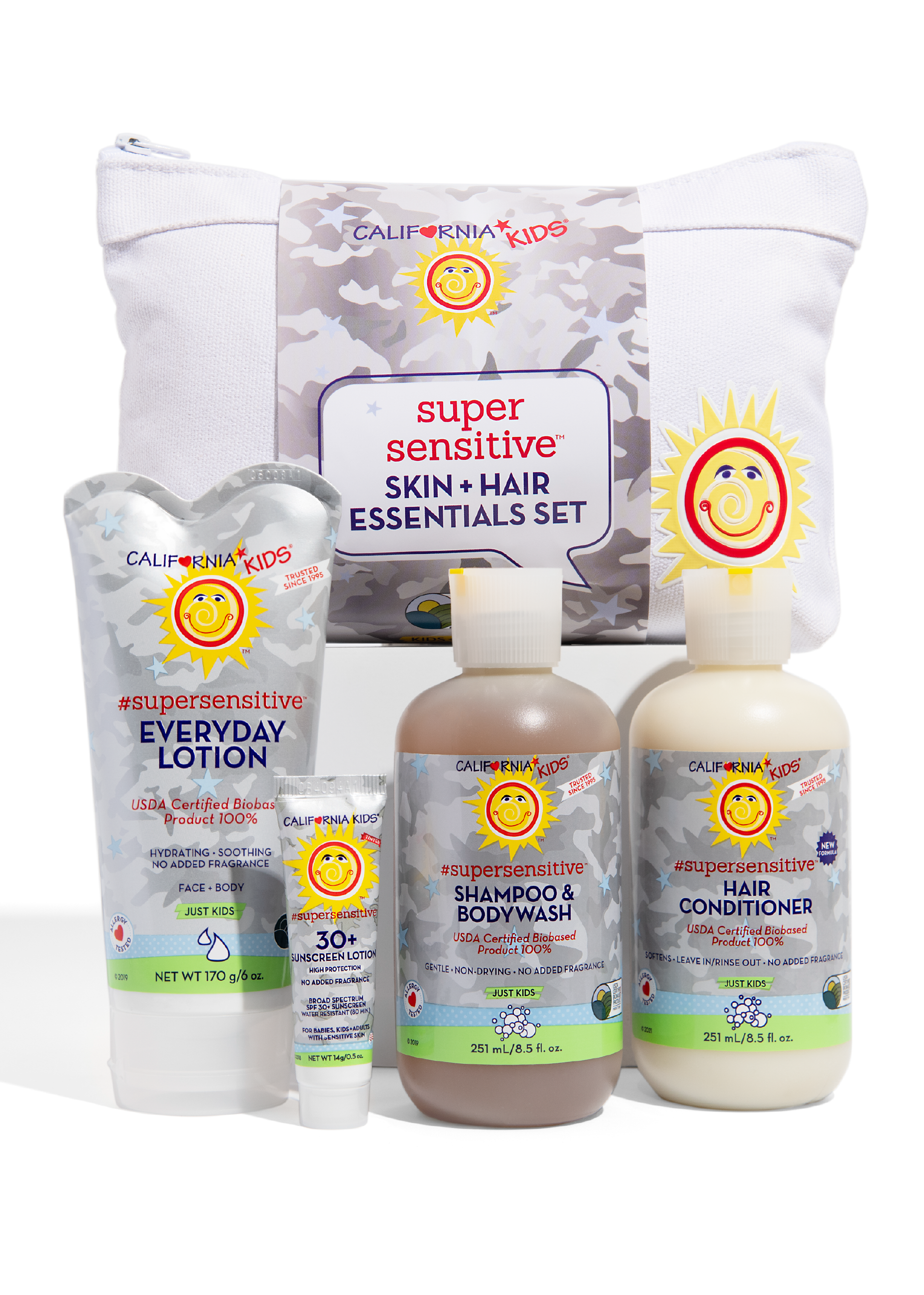 California Kids® #supersensitive™ Essentials Set California Baby