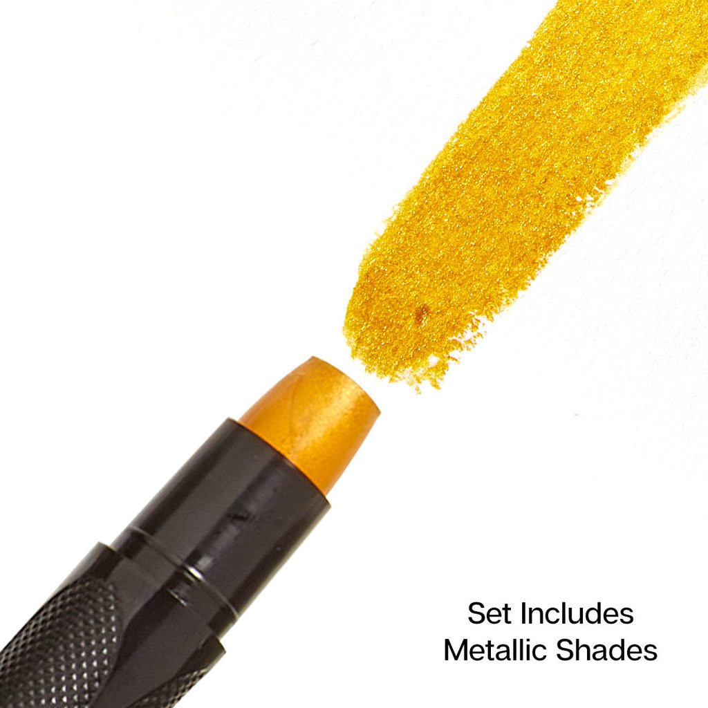 Mixed Media Gel Stick Crayons - 72 Colors KINGART