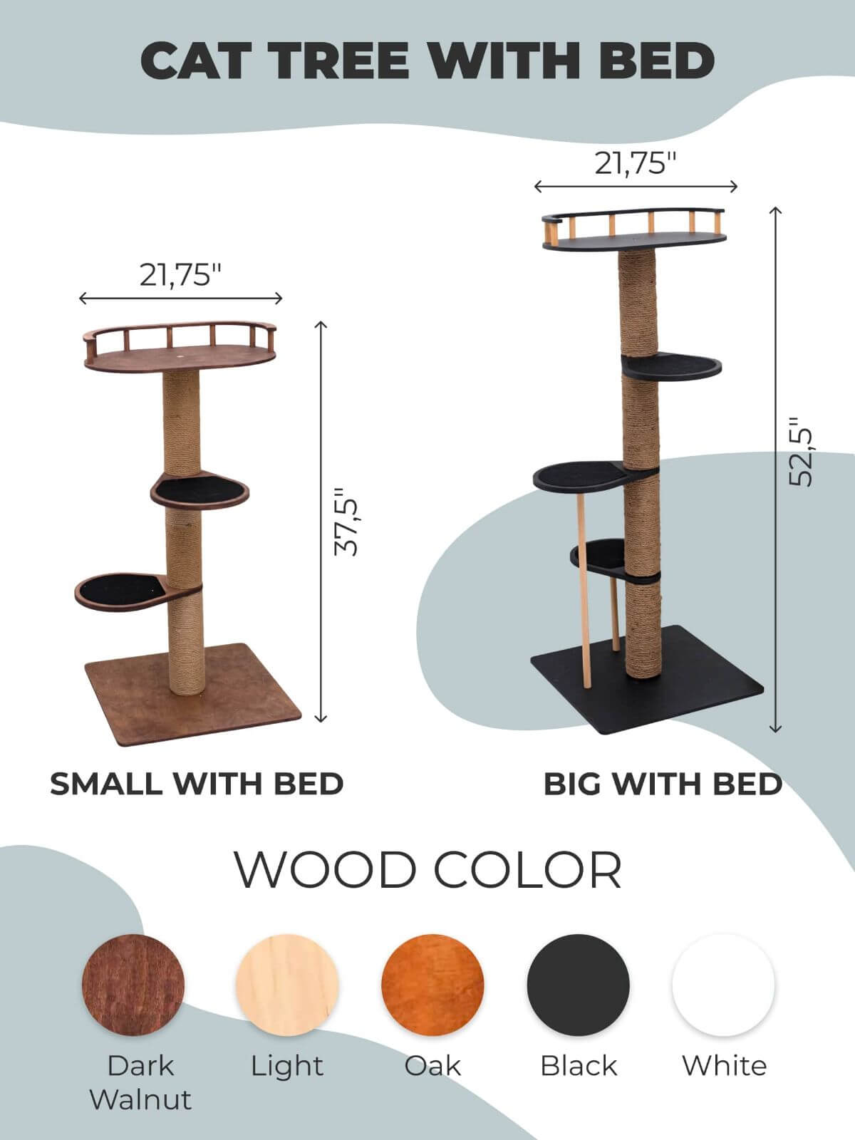 Wooden Cat Tree Enjoy The Wood