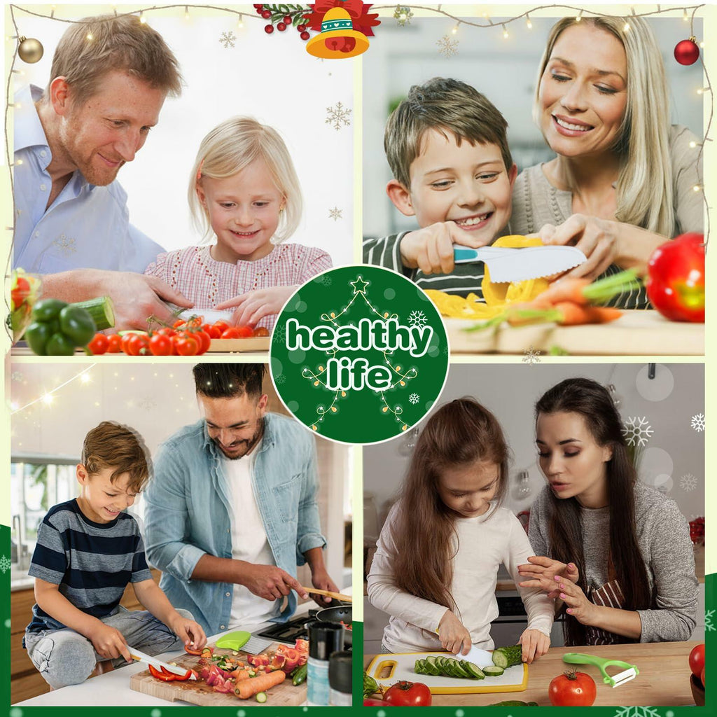 Suhctuptx 28PCS Toddler Knife set Deal US