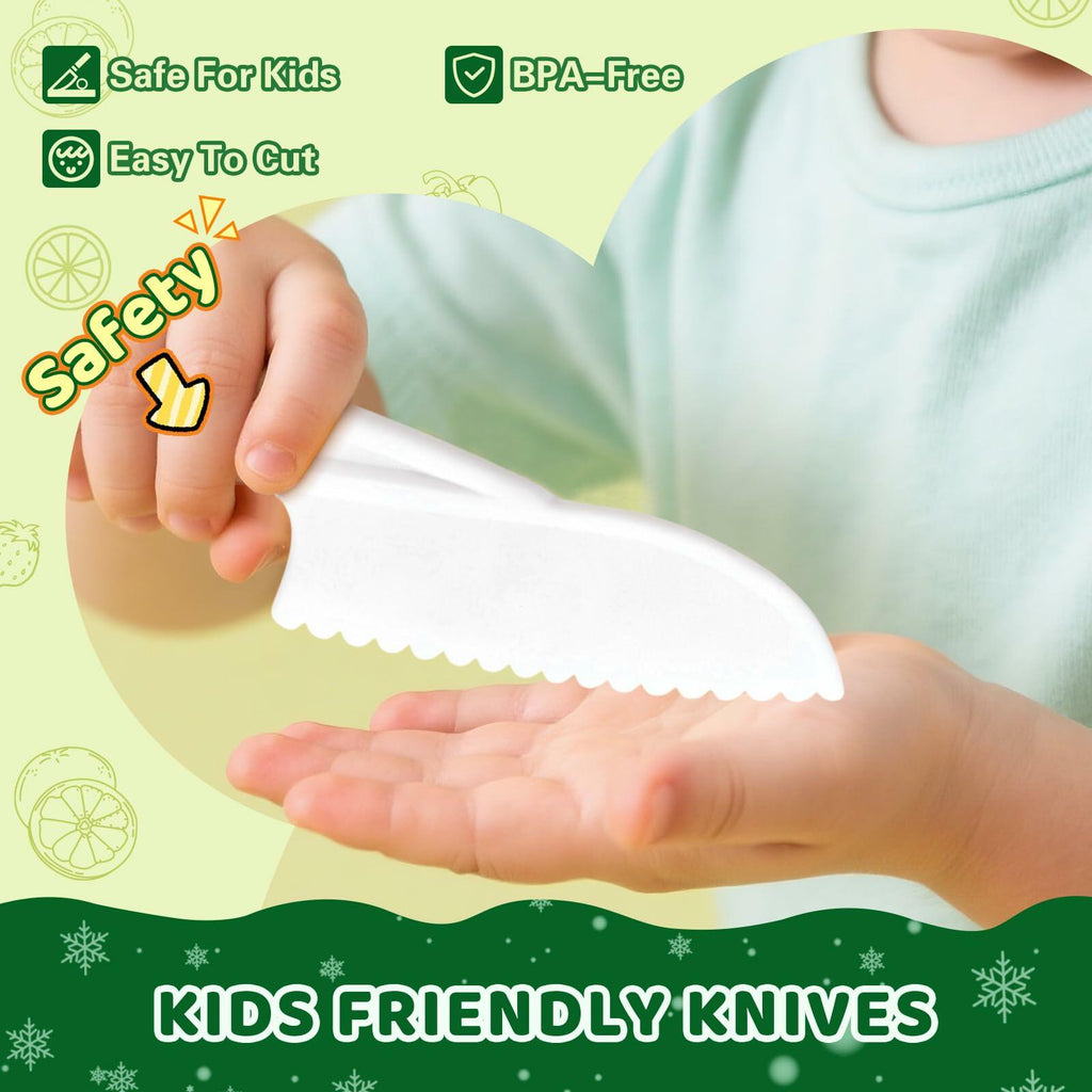 Suhctuptx 28PCS Toddler Knife set Deal US