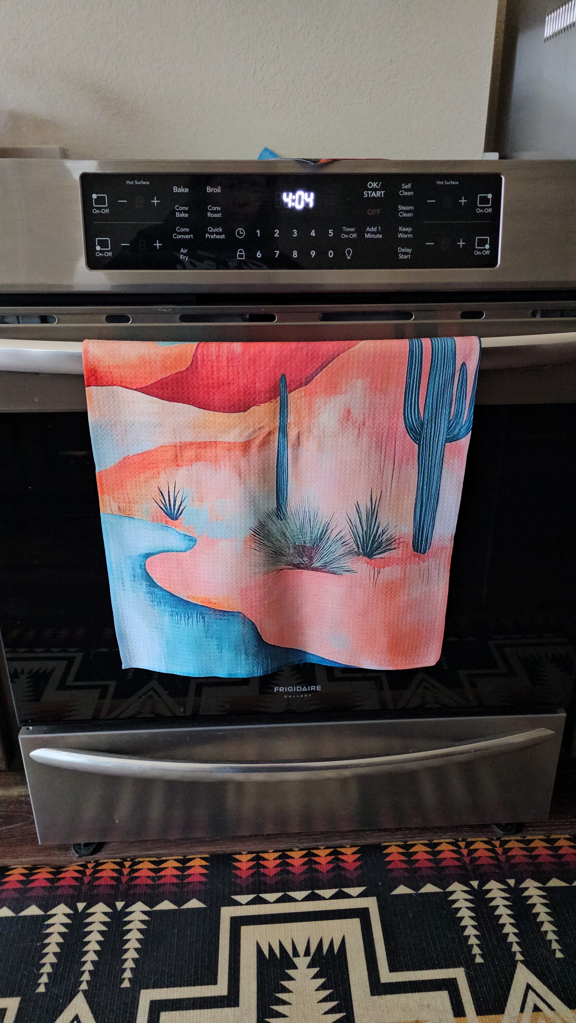 Desert Dreaming Set of 4 Kitchen Dish Towels Made in America Baha Ranch Western Wear