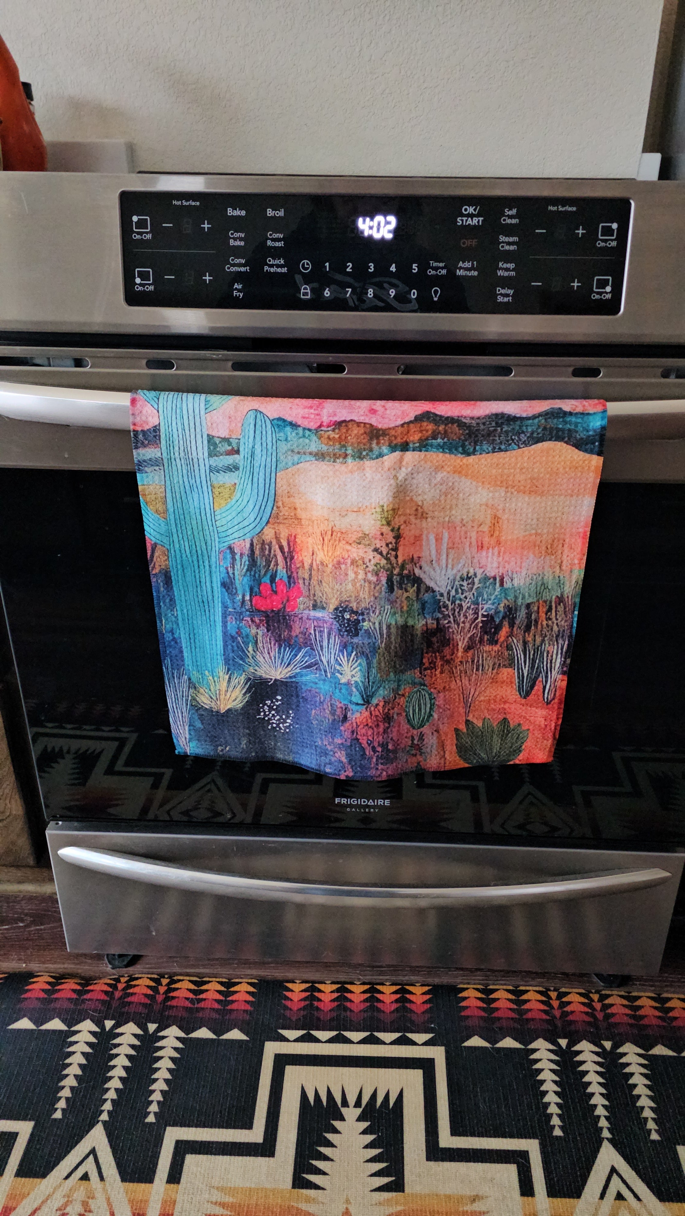 Desert Dreaming Set of 4 Kitchen Dish Towels Made in America Baha Ranch Western Wear