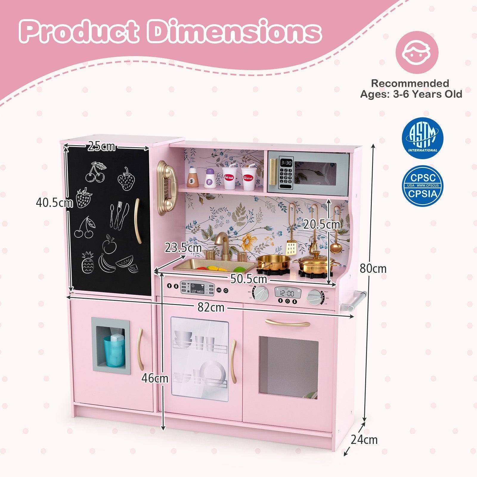 Toddler Kitchen unisex 3-6 Years Old GBruno Store